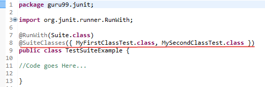 Create JUnit Test Suite